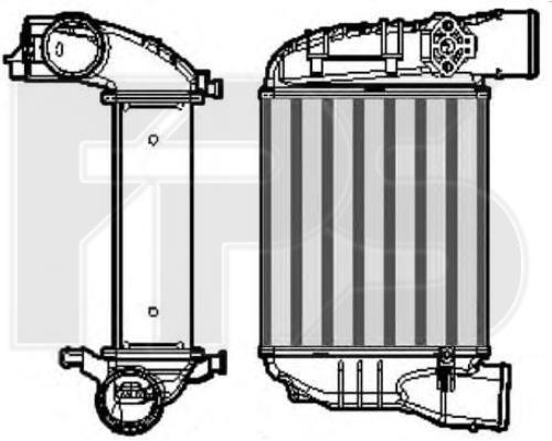 FPS FP 12 T85-X Intercooler, charger FP12T85X