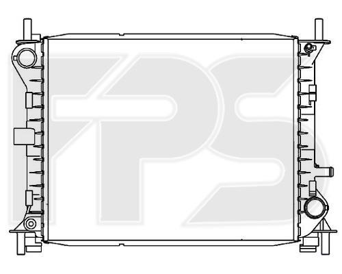 FPS FP 28 A179-P Radiator, engine cooling FP28A179P