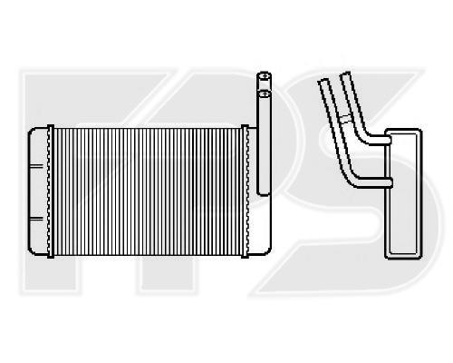 FPS FP 28 N16-X Heat exchanger, interior heating FP28N16X
