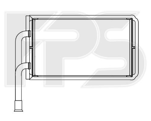 FPS FP 28 N29 Heat exchanger, interior heating FP28N29