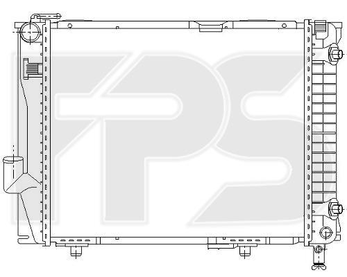 FPS FP 46 A983-X Radiator, engine cooling FP46A983X