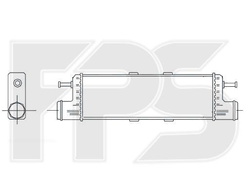 FPS FP 46 T81-X Intercooler, charger FP46T81X