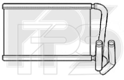 FPS FP 32 N01-X Heat exchanger, interior heating FP32N01X