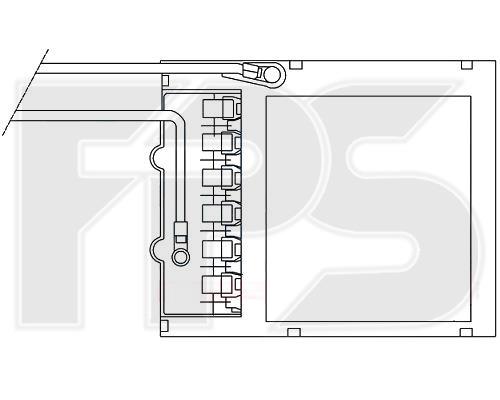 FPS FP 52 N140-X Heat exchanger, interior heating FP52N140X
