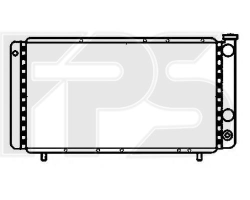 FPS FP 56 A356-X Radiator, engine cooling FP56A356X
