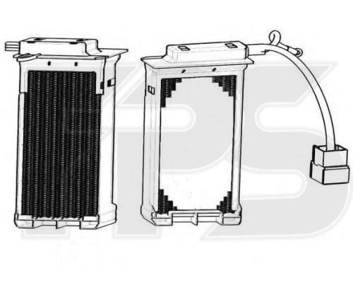 FPS FP 56 N157-X Heat exchanger, interior heating FP56N157X