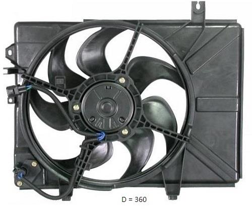FPS FP 32 W94 Engine cooling fan assembly FP32W94