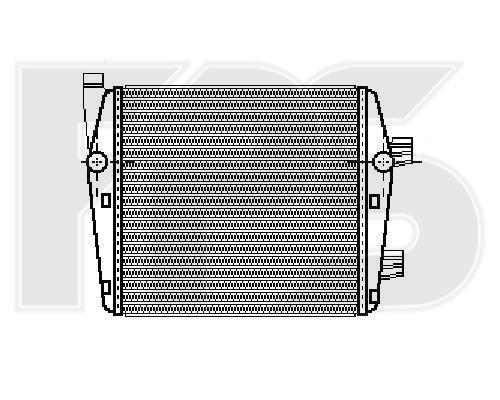 FPS FP 74 A84-X Radiator, engine cooling FP74A84X