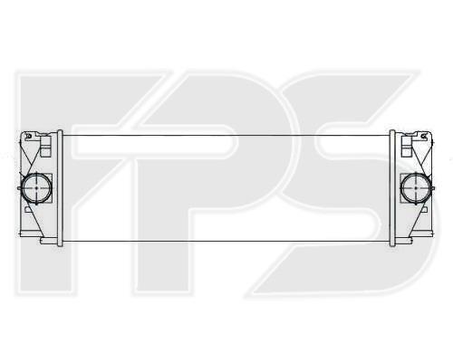 FPS FP 74 T35-X Intercooler, charger FP74T35X