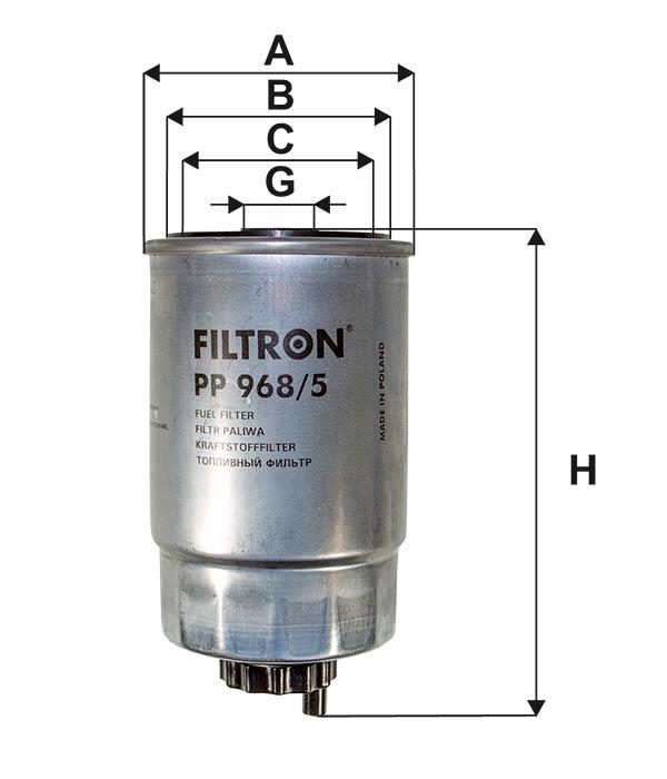 Filtron PP 968/5 Fuel filter PP9685