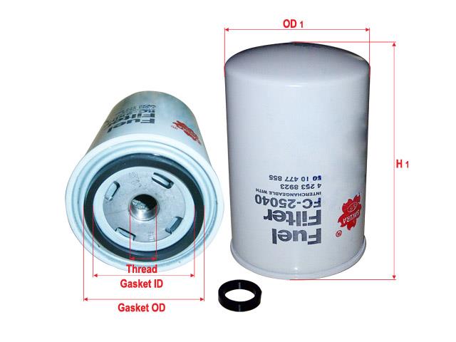 Sakura FC-25040 Fuel filter FC25040