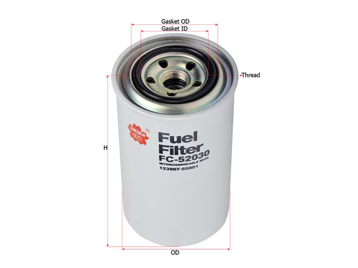 Sakura FC-52030 Fuel filter FC52030