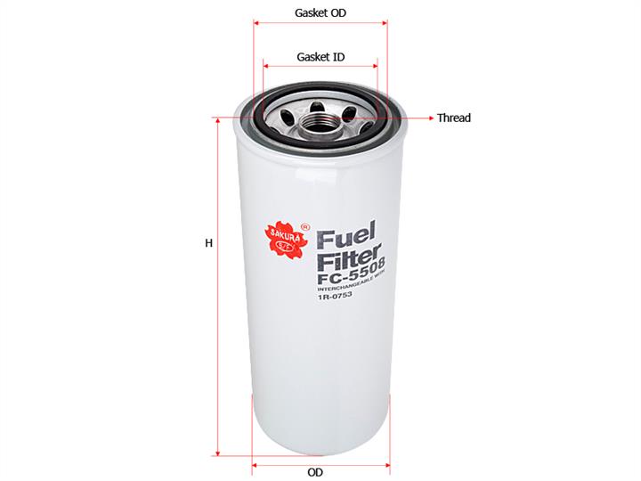 Sakura FC-5508 Fuel filter FC5508