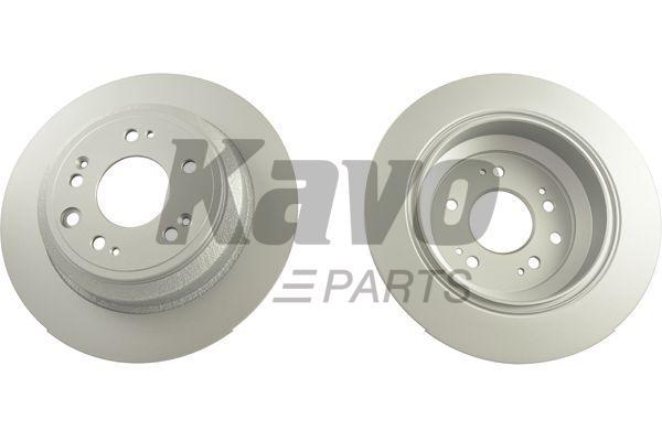 Rear brake disc, non-ventilated Kavo parts BR-2279-C