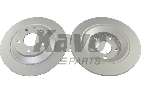 Rear brake disc, non-ventilated Kavo parts BR-4795-C