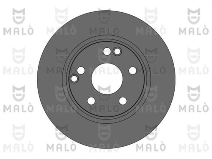 Malo 1110217 Front brake disc ventilated 1110217