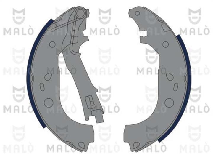 Malo 1390028 Brake shoe set 1390028