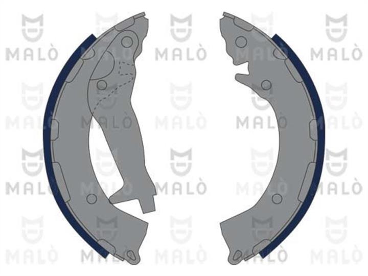 Malo 1390197 Parking brake shoes 1390197