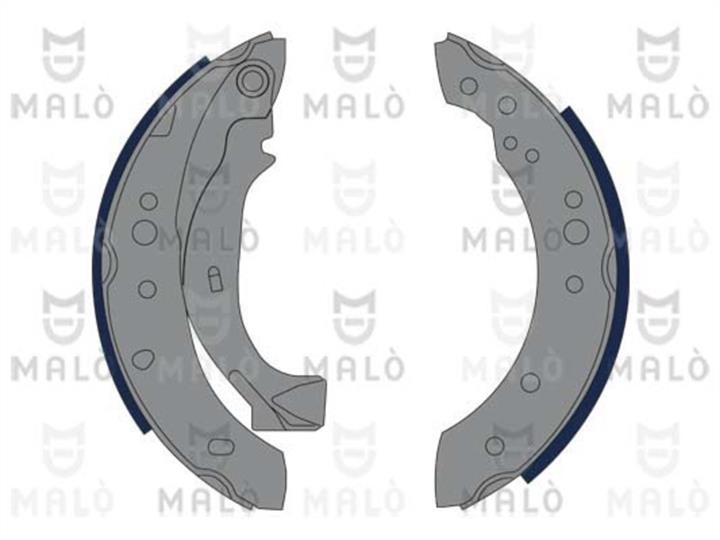 Malo 1390023 Brake shoe set 1390023
