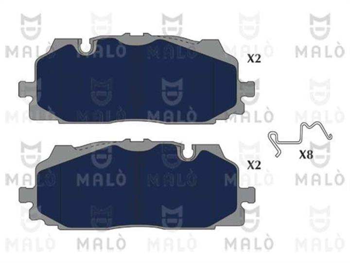 Malo 1051188 Brake Pad Set, disc brake 1051188