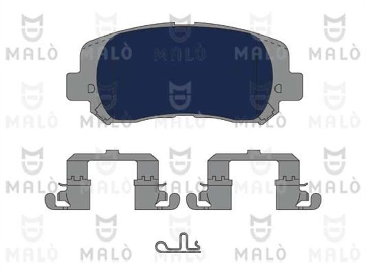 Malo 1051204 Brake Pad Set, disc brake 1051204