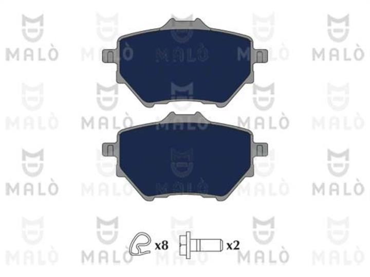 Malo 1051168 Brake Pad Set, disc brake 1051168