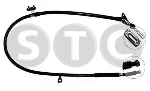STC T482194 Parking brake cable left T482194