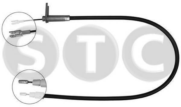 STC T480972 Parking brake cable, right T480972