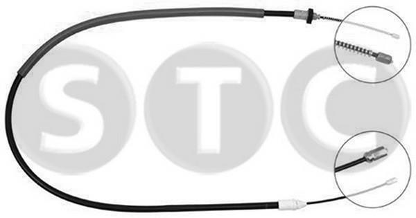 STC T480371 Parking brake cable left T480371