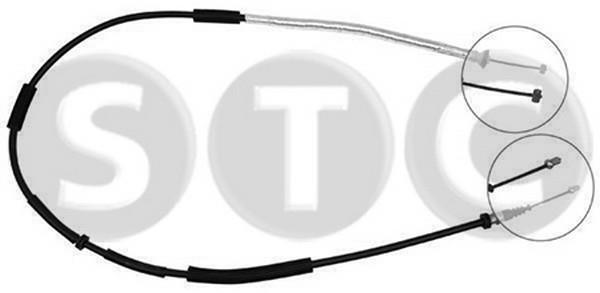 STC T481338 Parking brake cable, right T481338