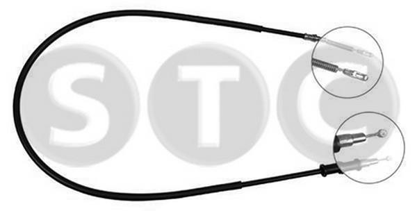 STC T483909 Parking brake cable, right T483909