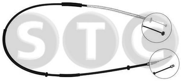 STC T481337 Parking brake cable left T481337