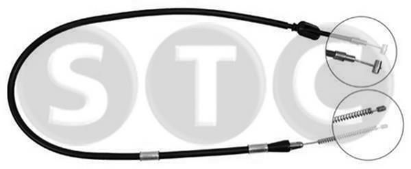 STC T480406 Parking brake cable, right T480406