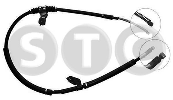 STC T482277 Parking brake cable, right T482277