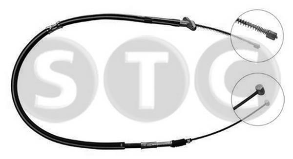 STC T483497 Parking brake cable, right T483497