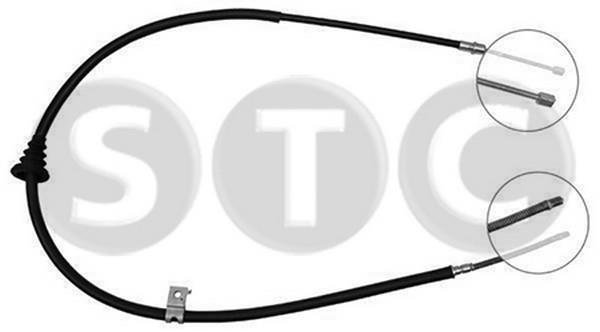 STC T483467 Parking brake cable, right T483467