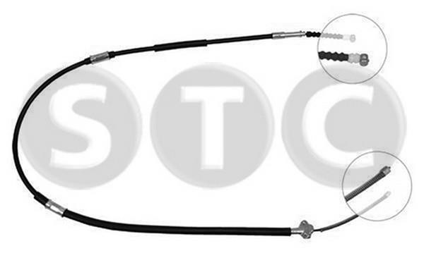 STC T483505 Parking brake cable left T483505