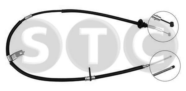 STC T481975 Parking brake cable, right T481975