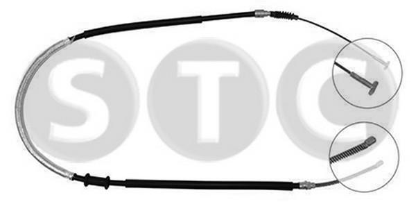 STC T481303 Parking brake cable left T481303