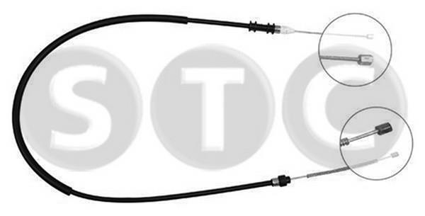STC T480330 Parking brake cable left T480330