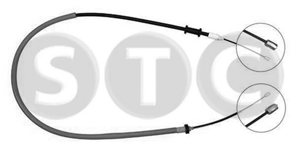 STC T480334 Parking brake cable, right T480334