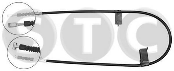 STC T482342 Parking brake cable, right T482342