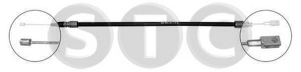 STC T483570 Parking brake cable left T483570