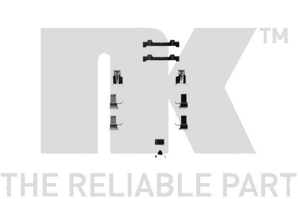 NK 7999058 Mounting kit brake pads 7999058