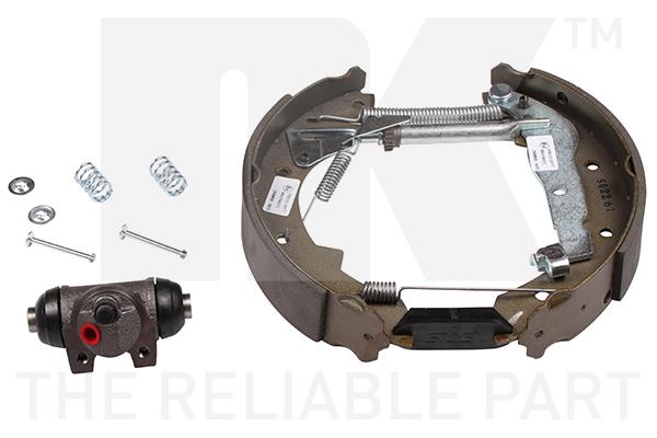 444836602 NK Brake shoe set