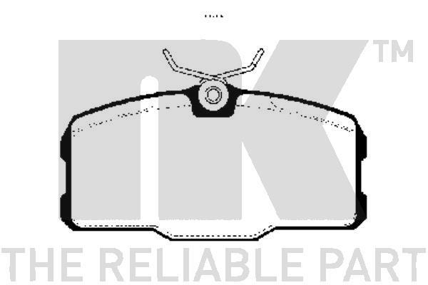 NK 223313 Brake Pad Set, disc brake 223313