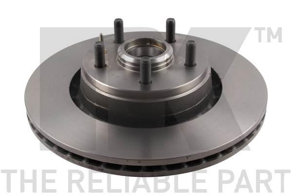 NK 204814 Front brake disc ventilated 204814