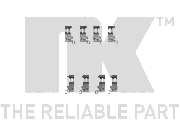 NK 7951226 Mounting kit brake pads 7951226