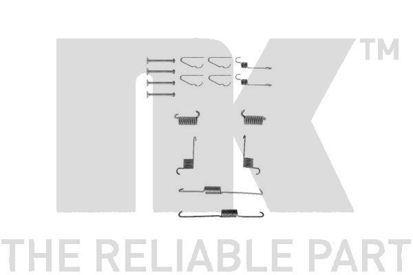 NK 7912661 Repair kit for parking brake pads 7912661