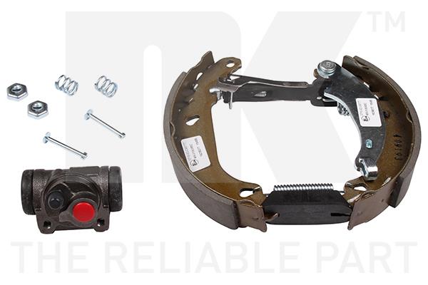 443763602 NK Brake shoe set